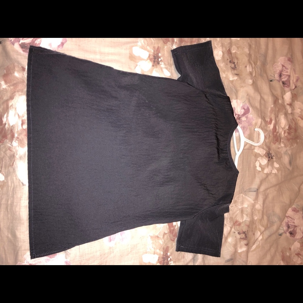 Grey Scrub Top - Picture 3 of 3